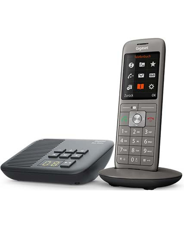 Gigaset CL660A Téléphone DECT Anthracite, Noir