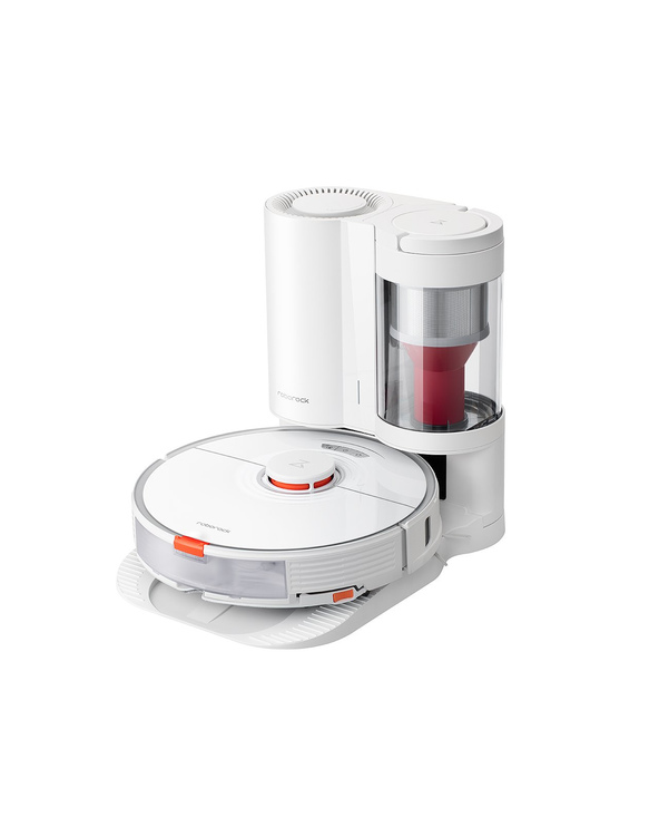 Roborock S7+ robot aspirateur 0,47 L Sans sac Blanc