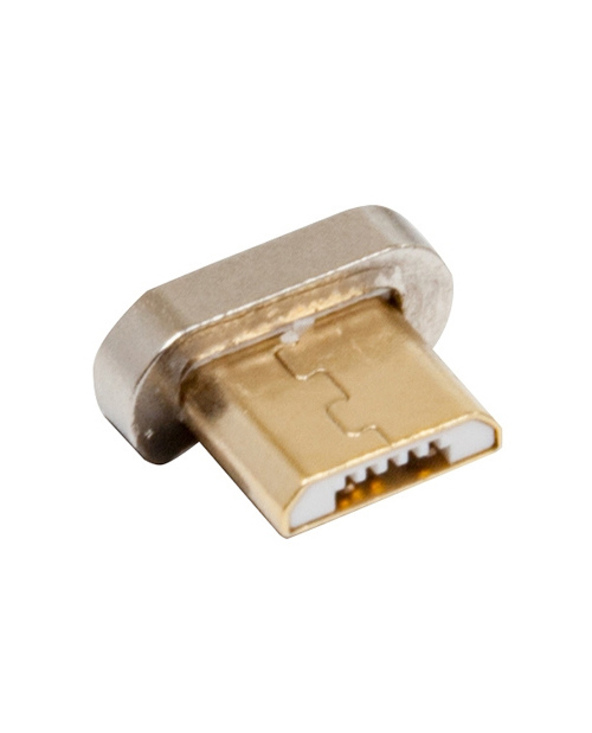 RealPower 168183 changeur de genre de câble Magnetic Micro-USB Or