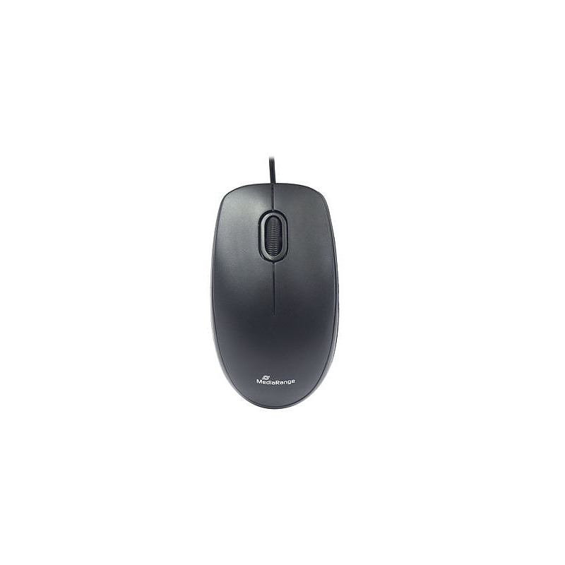 MediaRange MROS212 souris Droitier USB Type-A Optique 1000 DPI