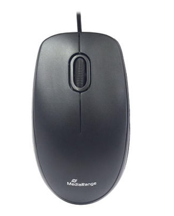 MediaRange MROS212 souris Droitier USB Type-A Optique 1000 DPI