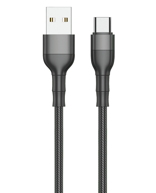 2GO 797304 câble USB 1 m USB B USB C Noir