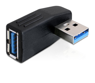 DeLOCK 65341 changeur de genre de câble USB 3.0 Noir