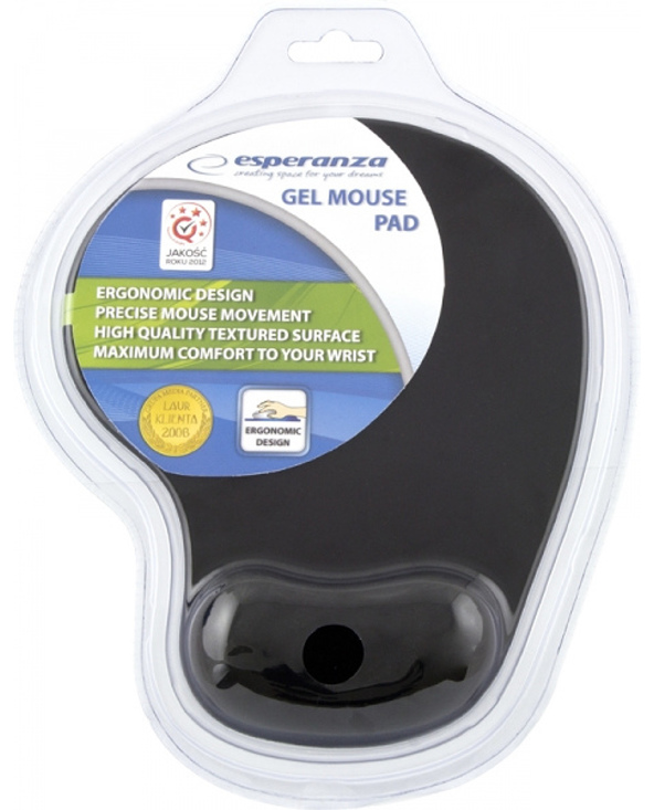 Esperanza EA137K tapis de souris Noir