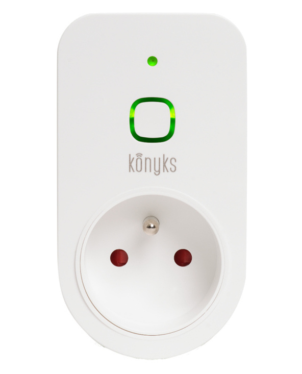 Konyks Priska+ Easy Prise intelligente 3680 W Maison, Bureau Blanc