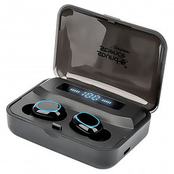 Manhattan 180382 écouteur/casque Sans fil Ecouteurs Appels/Musique Bluetooth Noir