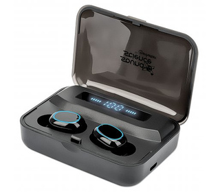 Manhattan 180382 écouteur/casque Sans fil Ecouteurs Appels/Musique Bluetooth Noir
