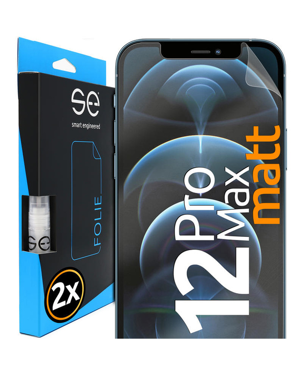 Smart Engineered SE0-F0102-0144-20-M protection d'écran pour téléphones portables Protection d'écran mate Apple 2 pièce(s)