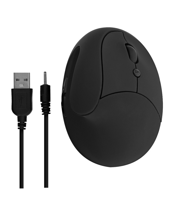 Souris sans fil ergonomique verticale DUAL CONNECT Bluetooth + USB-A - T'nB