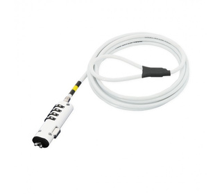 Mobilis 001334 câble antivol Blanc 1,8 m