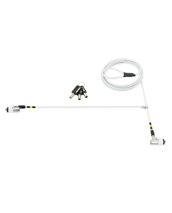 Mobilis 001327 câble antivol Blanc 1,8 m