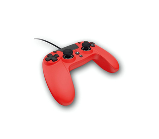Gioteck VX4 Rouge USB Manette de jeu Analogique/Numérique PC, PlayStation 4