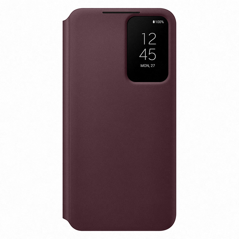 Samsung EF-ZS901C coque de protection pour téléphones portables 15,5 cm (6.1) Folio porte carte Bourgogne