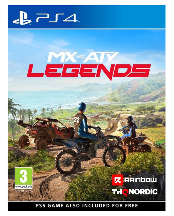 THQ MX vs ATV Legends, PS4 Standard Multilingue PlayStation 4