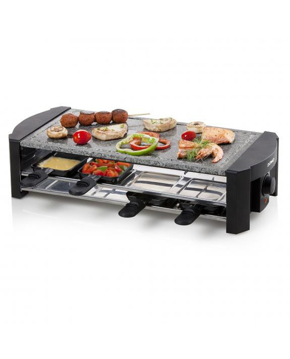 Domo DO9186G raclette 8 personne(s) 1300 W Noir