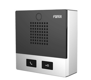 Fanvil I10D système d'intercom audio Noir, Acier inoxydable