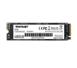 Patriot Memory P310 M.2 480 Go PCI Express 3.0 NVMe