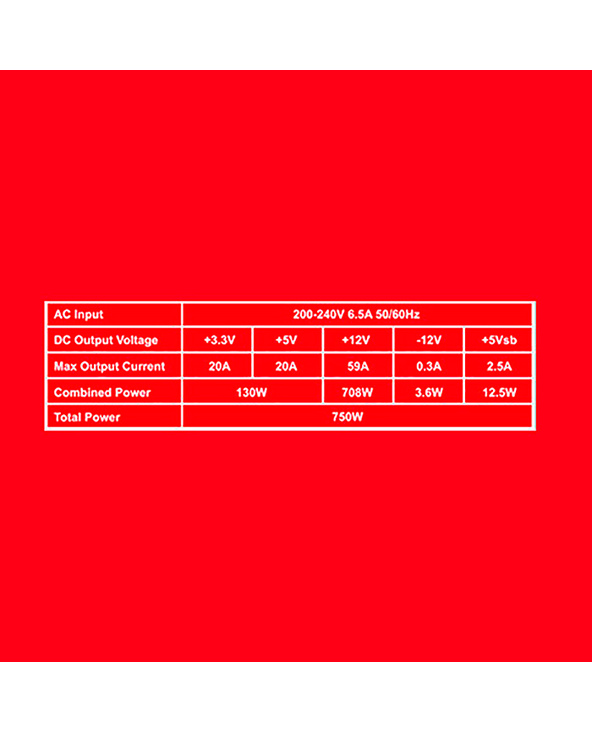 MPVU750 ALIMENTATION 750W