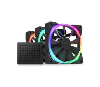 NZXT Aer RGB 2 Boitier PC Ventilateur 12 cm Noir 3 pièce(s)