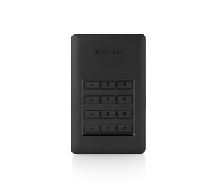 Verbatim Disque dur portable sécurisé Store n Go avec accès par clavier 2 To