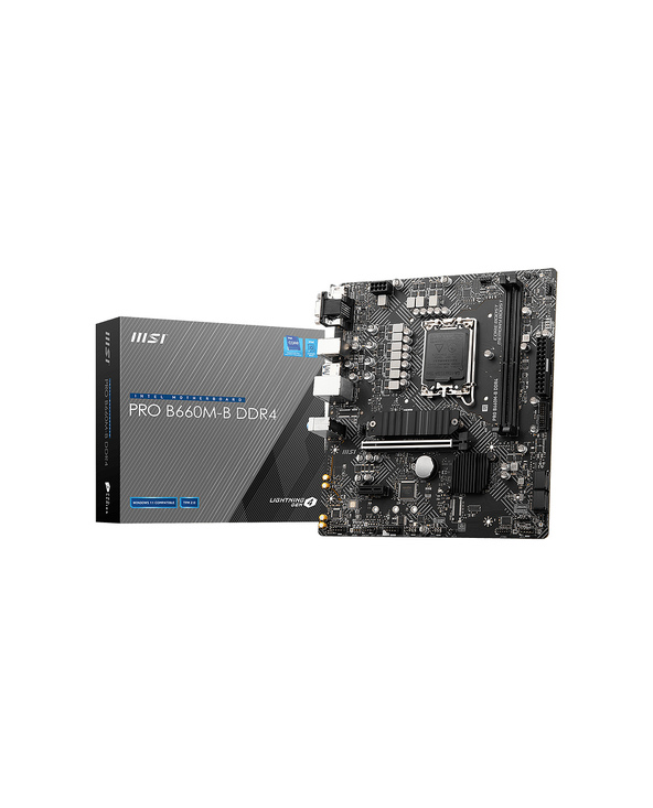 MSI PRO B660M-B DDR4 carte mère Intel B660 LGA 1700 micro ATX
