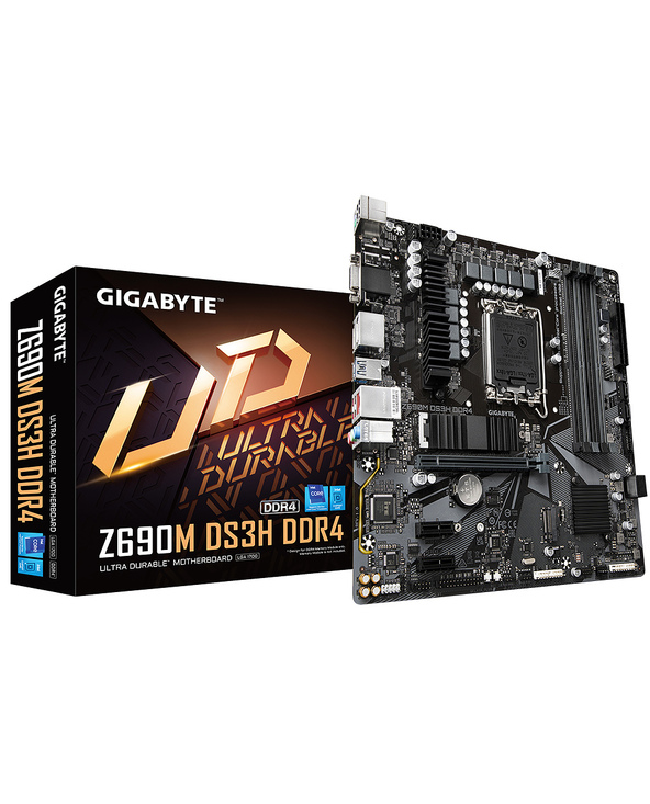 Gigabyte Z690M DS3H DDR4 (rev. 1.0) Intel Z690 LGA 1700 micro ATX