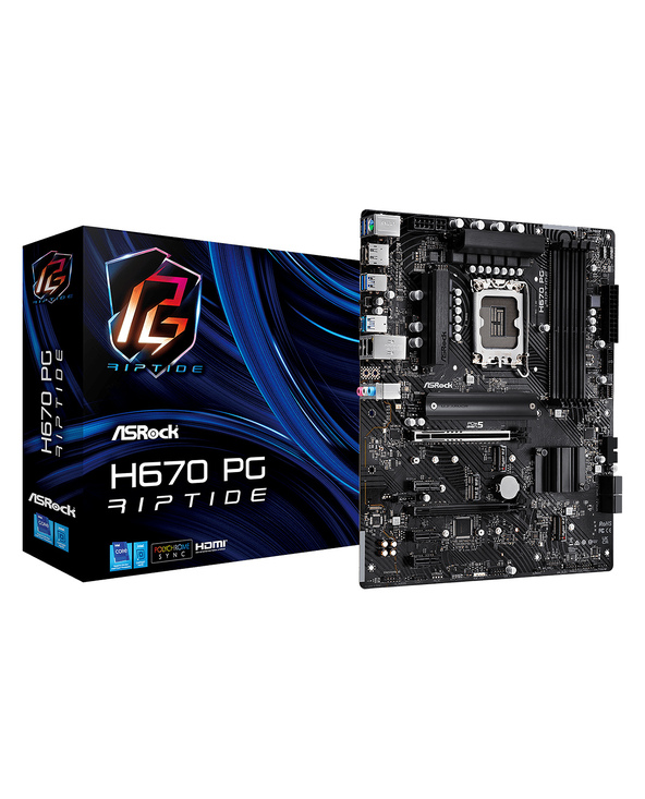 Asrock H670 PG Riptide Intel H670 LGA 1700 ATX