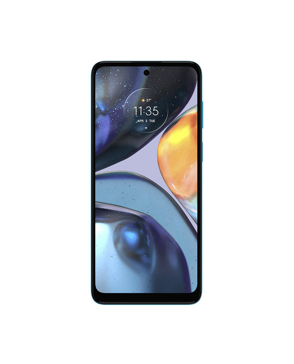 Motorola Moto G MOTO G22 6.5 64 Go Noir, Bleu