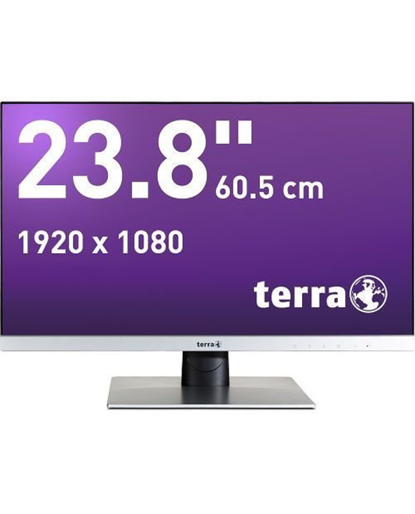 Wortmann AG TERRA LED 2462W 23.8" LED Full HD 4 ms Noir, Argent