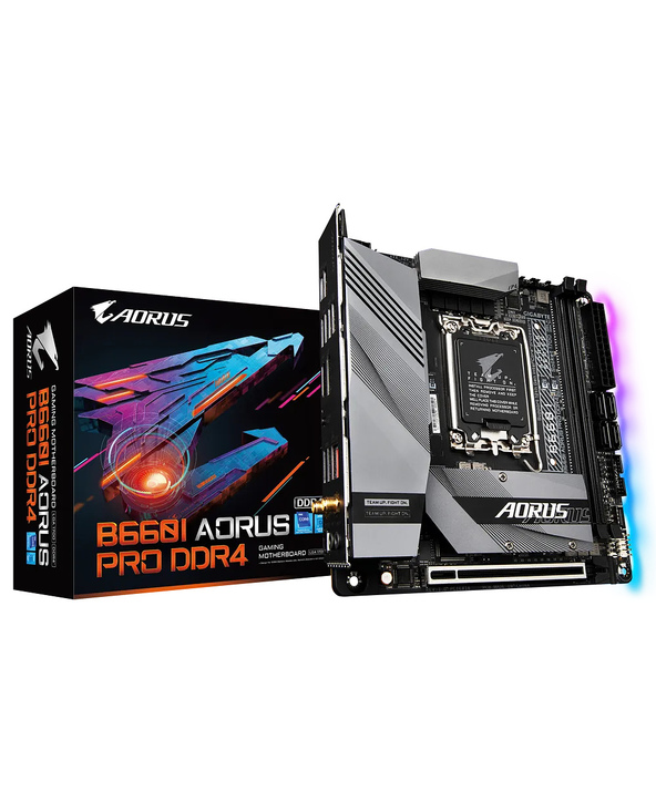 Gigabyte B660I AORUS PRO DDR4 carte mère Intel B660 LGA 1700 mini ITX