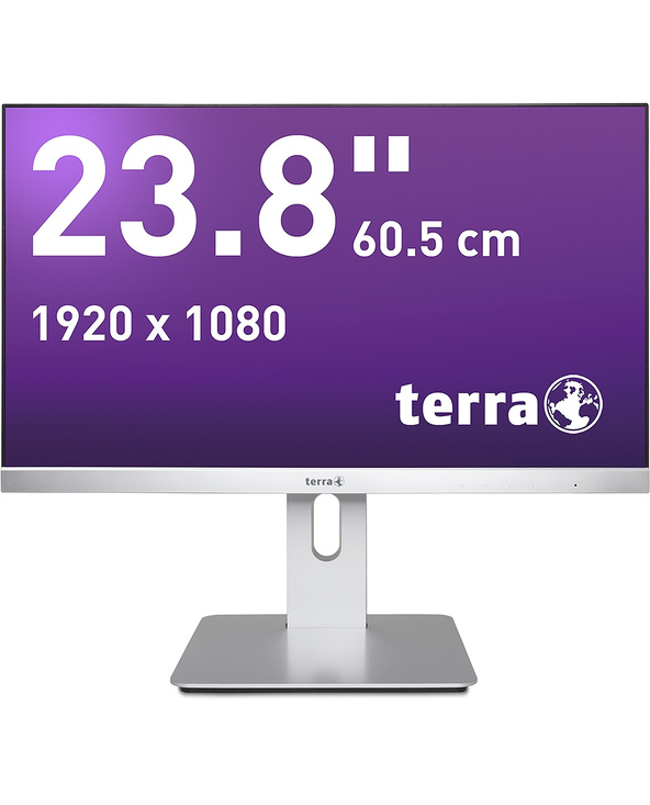 Wortmann AG TERRA 2462W 23.8" LED Full HD 4 ms Noir, Argent