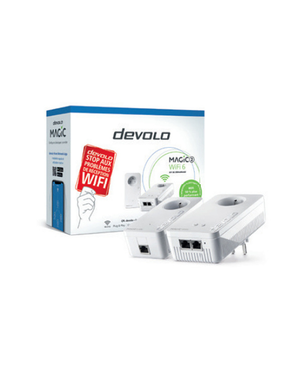Devolo Magic 2 2400 Mbit/s Ethernet/LAN Wifi Blanc 2 pièce(s)