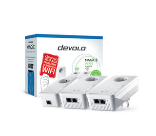 Devolo Magic 2 2400 Mbit/s Ethernet/LAN Wifi Blanc 3 pièce(s)