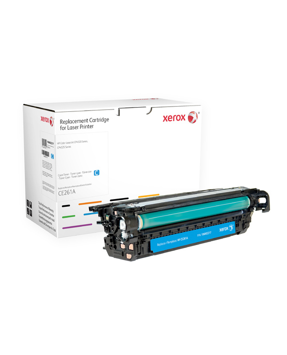 Xerox Toner cyan. Equivalent à HP CE261A. Compatible avec HP Colour LaserJet CM4540 MFP, Colour LaserJet CP4025, Colour LaserJet