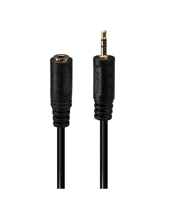 Lindy 35698 câble audio 0,2 m 2,5 mm 3,5mm Noir