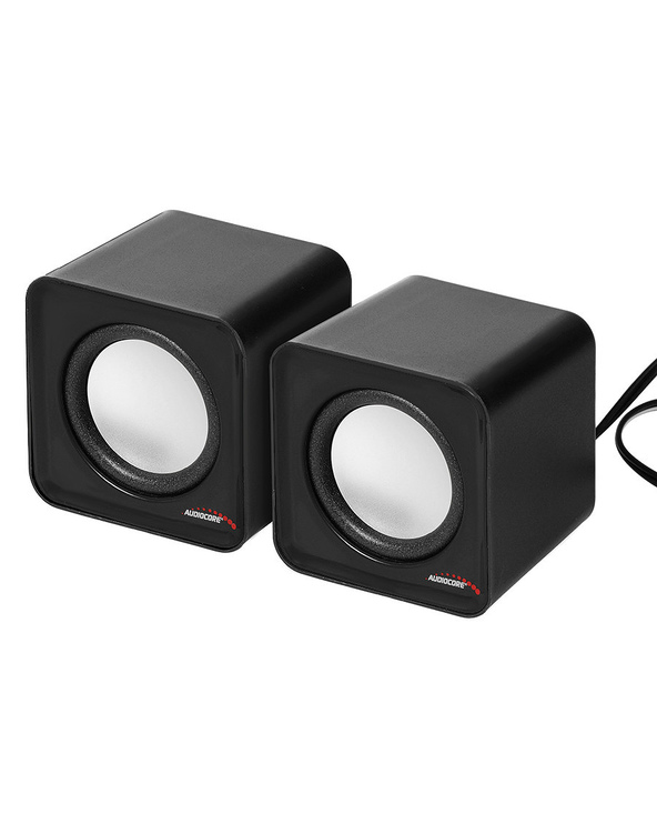 Audiocore AC870 B 2-voies Noir, Gris Avec fil 3 W