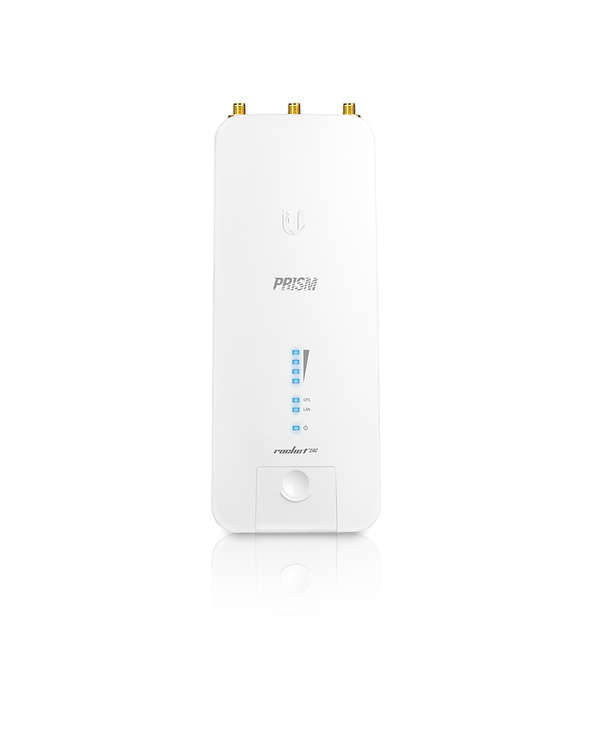 Ubiquiti Networks 2AC Prism Blanc Connexion Ethernet, supportant l'alimentation via ce port (PoE)