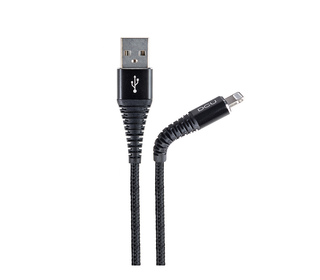 DCU Advance Tecnologic 34101225 câble Lightning 1 m Noir