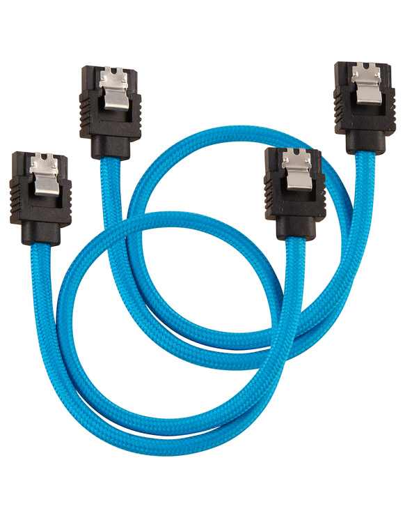 Corsair CC-8900251 câble SATA 0,3 m Noir, Bleu