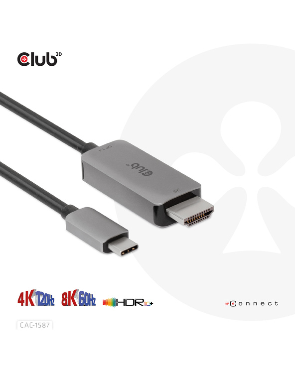 CLUB3D CAC-1587 câble HDMI 3 m HDMI Type A (Standard)
