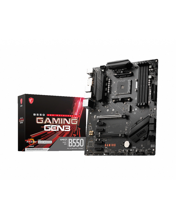 MSI MPG B550 GAMING GEN3 7B86-050R AM4 retail AMD B550 Emplacement AM4 ATX