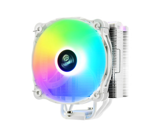 Enermax refroidisseur à air RGB Adressable blanc Intel / AMD Ryzen ventilateur silencieux 14 cm RGB Adressable Processeur Dissip