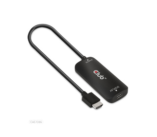 CLUB3D CAC-1336 câble vidéo et adaptateur 1 m HDMI + USB USB Type-C
