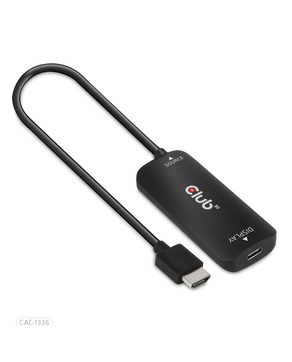 CLUB3D CAC-1336 câble vidéo et adaptateur 1 m HDMI + USB USB Type-C