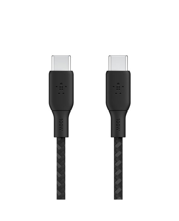 Belkin BOOST CHARGE câble USB 2 m USB 2.0 USB C Noir