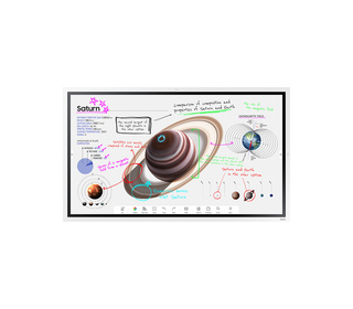 Samsung WM55B Panneau plat de signalisation numérique 139,7 cm (55") VA Wifi 350 cd/m² 4K Ultra HD Blanc Écran tactile Intégré d