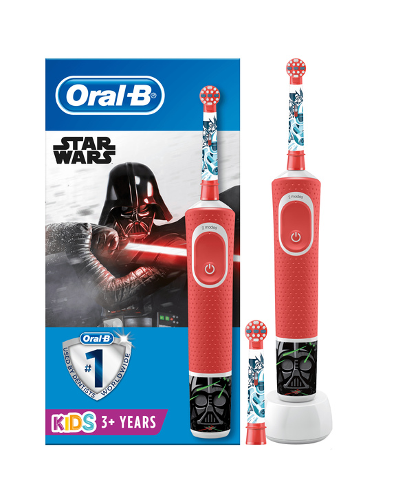 Oral-B 80324392 brosse à dents électrique Enfant Rouge