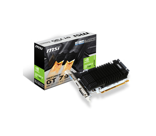 MSI GT 710 2GD3H LP carte graphique NVIDIA GeForce GT 730 2 Go GDDR3