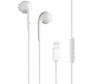 BIG BEN KPBOUTONMFIW écouteur/casque Écouteurs Avec fil Ecouteurs Appels/Musique Blanc