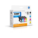 KMP B62VX cartouche d'encre 4 pièce(s) Compatible Noir, Cyan, Magenta, Jaune